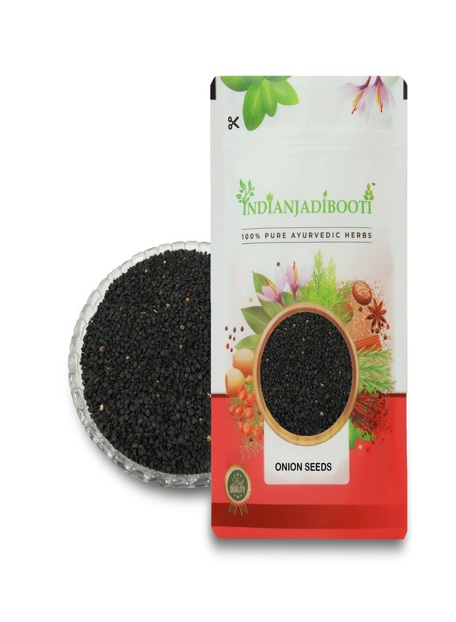 IndianJadiBooti Edible Onion Seeds - Beej Pyaj - Beej Pyaaz - Allium cepa [Not For Germination], 100 Grams Pack - Image 1